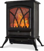 Auronic Elektrische Sfeerhaard 2000W Zwart