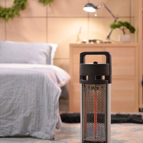 Kan een elektrische kachel hele nacht aan